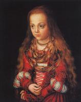 Lucas il Vecchio Cranach - A Princess of Saxony